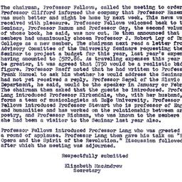 Minutes, 1969-11-13. Eighte...