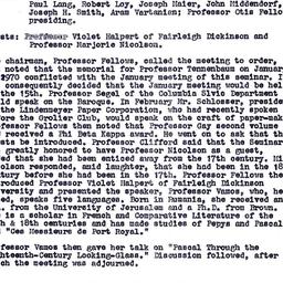 Minutes, 1969-11-11. Eighte...
