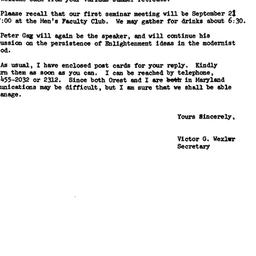 Announcements, 1972-09-01. ...