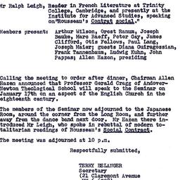 Minutes, 1967-12-20. Eighte...
