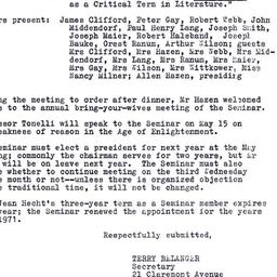 Minutes, 1968-04-17. Eighte...
