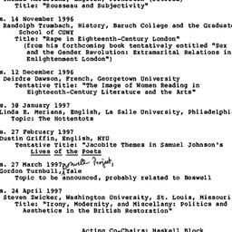 Correspondence, 1996-10-22....