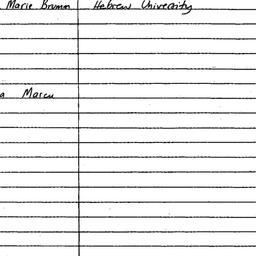 Handouts, 1985-12-12. Eight...