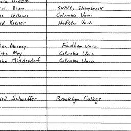 Handouts, 1985-09-12. Eight...