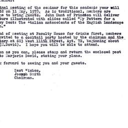 Announcements, 1978-04-28. ...