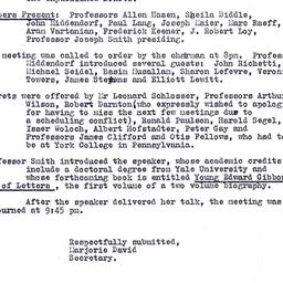 Minutes, 1977-10-20. Eighte...