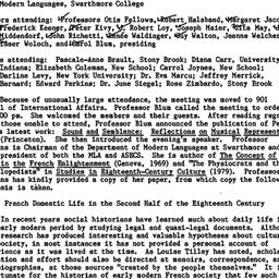 Minutes, 1984-11-15. Eighte...