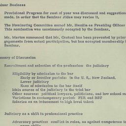 Minutes, 1950-11-14. Eighte...