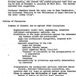 Minutes, 1950-11-20. Eighte...