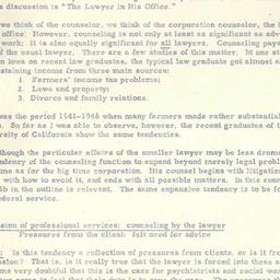 Minutes, 1950-11-06. The Pr...