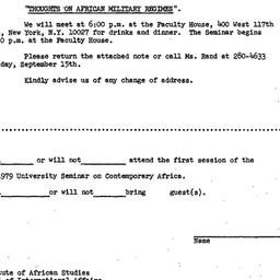 Announcements, 1978-09-18. ...
