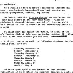 Announcements, 1968-09-30. ...