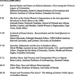 Schedules, Studies in Conte...
