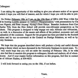 Announcements, 1994-01-17. ...
