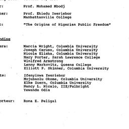 Minutes, 1993-10-26. Studie...
