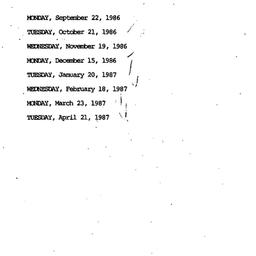 Schedules, Studies in Conte...