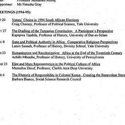 Schedules, Studies in Conte...