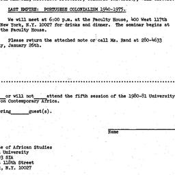 Announcements, 1981-01-27. ...