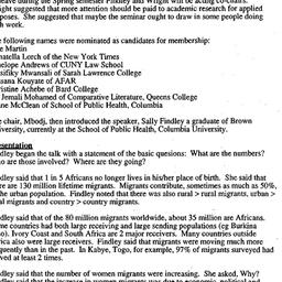 Minutes, 1995-10-11. Studie...