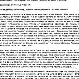 Minutes, 1998-11-19. Studie...