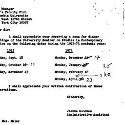 Correspondence, 1973-06-15....