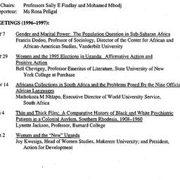 Schedules, Studies in Conte...