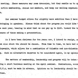 Correspondence, Studies in ...