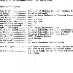 Minutes, 1985-03-18. Studie...
