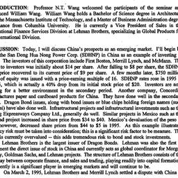 Minutes, 1995-04-03. China:...