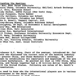 Minutes, 1993-04-07. China:...
