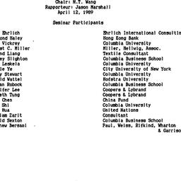 Minutes, 1989-04-12. China:...