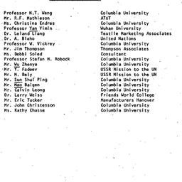 Minutes, 1985-11-13. China:...