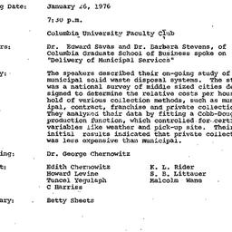 Minutes, 1976-01-26. Mathem...