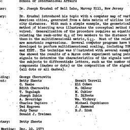 Minutes, 1973-11-26. Mathem...