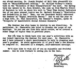 Announcements, 1974-05-18. ...