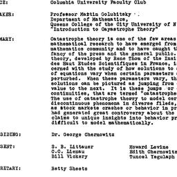 Minutes, 1977-03-28. Mathem...