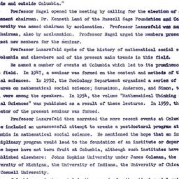 Minutes, 1970-11-30. Mathem...