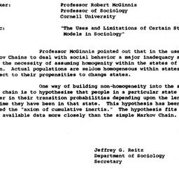 Minutes, 1966-11-14. Mathem...