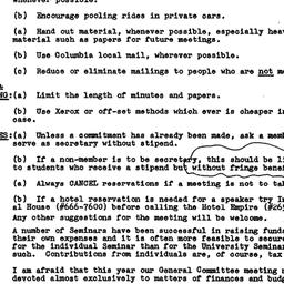 Announcements, 1974-09-17. ...