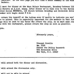Announcements, 1972-11-27. ...