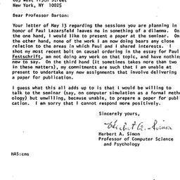 Correspondence, 1978-05-24....
