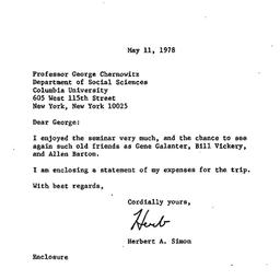 Correspondence, 1978-05-11....