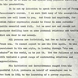 Speaker's paper, 1969-0...