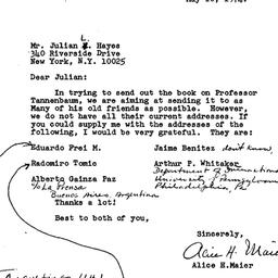 Correspondence, 1974-05-10....