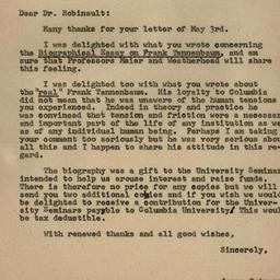 Correspondence, 1974-05-06....