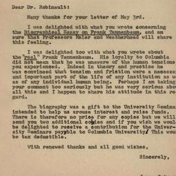Correspondence, 1974-05-06....