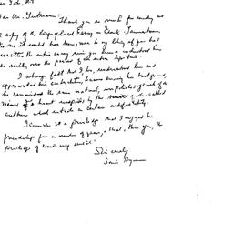 Correspondence, 1974-05-17....