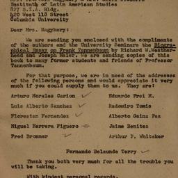 Correspondence, 1974-05-06....