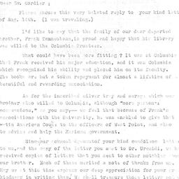 Correspondence, 1969-09-26....