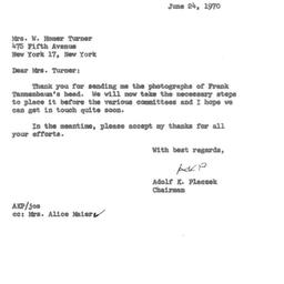 Correspondence, 1970-06-24....
